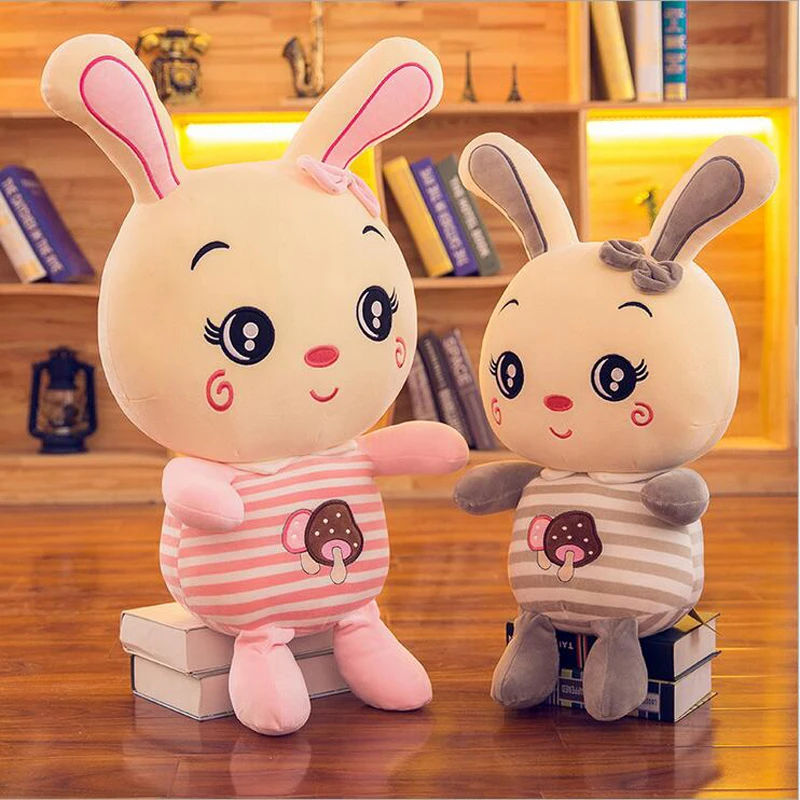 Симпатичные гриб кролика плюшевые игрушки мягкие плюшевые подушка Кролик Кукла best подарок для Для детей