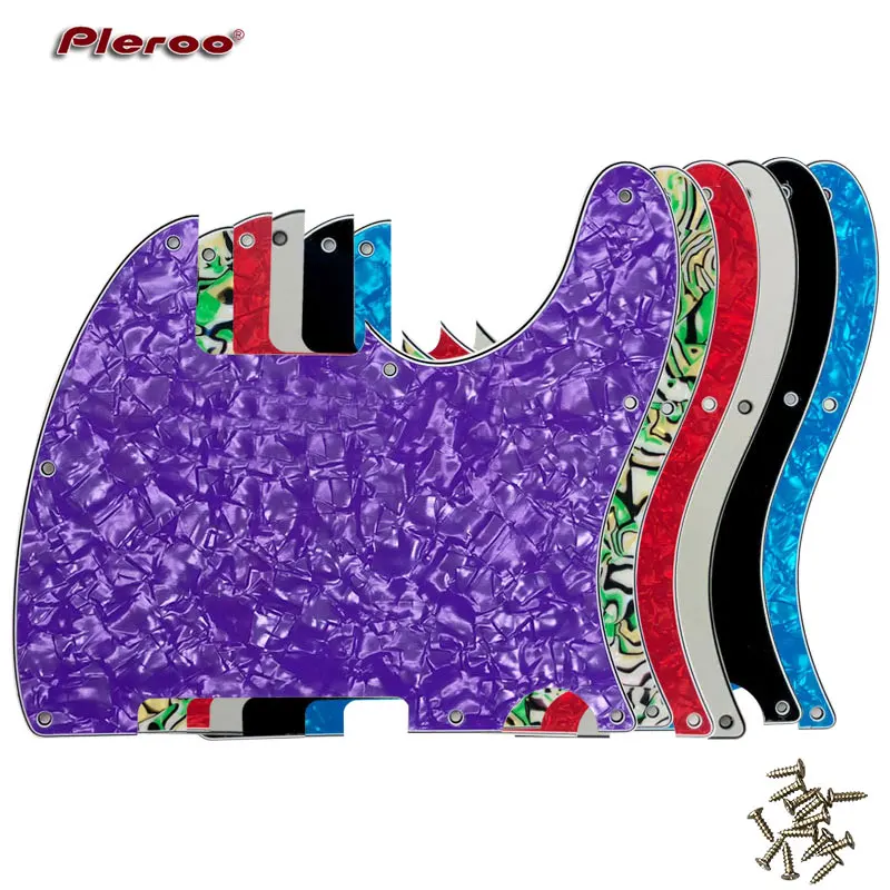 

Pleroo Guitar Parts - For US Standard 8 Screw Holes 62 Year Tele Telecaster Blank Guitar Pickguard Scratch Plate