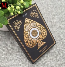 Playing Cards Gold Foil Texas Hold'em Poker Funny High-grade Sports Leisure Gambling Pokerstars Gift