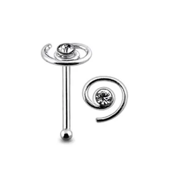 

Pack of 20 pcs nose bone piercing nariz plata 925 nose jewelry