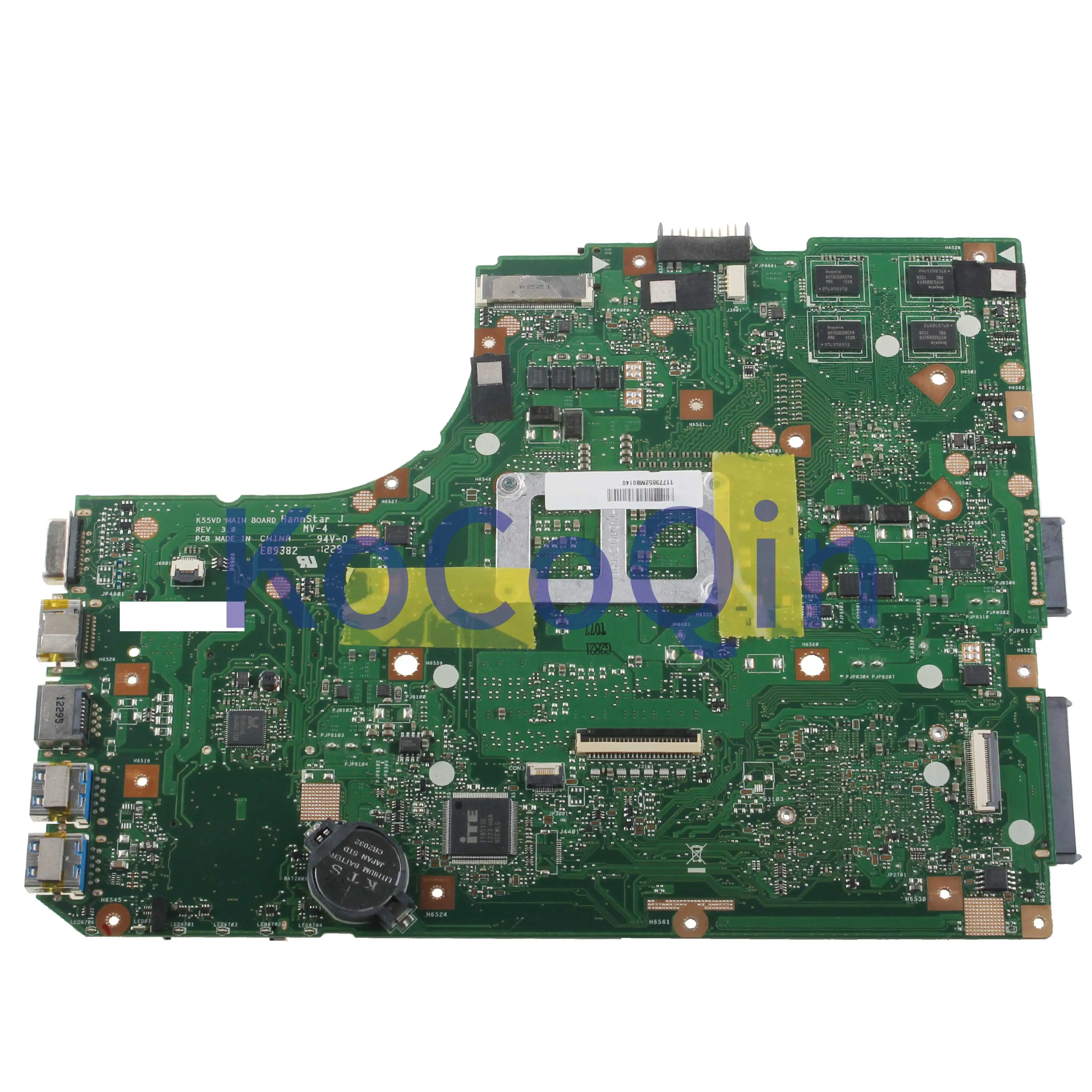 Kocoqin-placa-mãe para Computador Portátil para Asus K55vd K55a A55vd F55vd K55v K55 Rev: 3.0 Slslj8e - Imagem 5