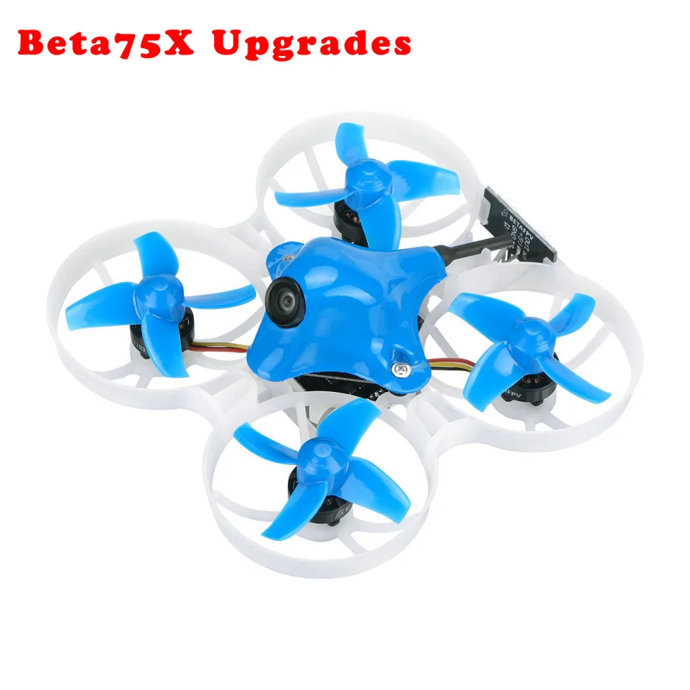 

Beta75X 2S Whoop Quadcopter with 1103 11000KV motor 300mAh 2S battery Z02 AIO Camera VTX 2S F4 FC board 40mm 4-blades props