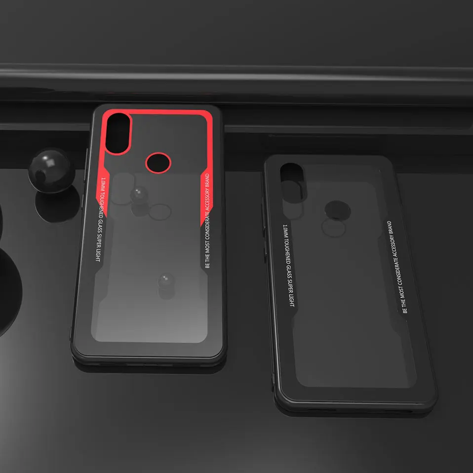 Акриловая задняя крышка для сяо mi 8 8SE MAX2 X2S прозрачный ТПУ царапинам Resisatnt Для Сяо