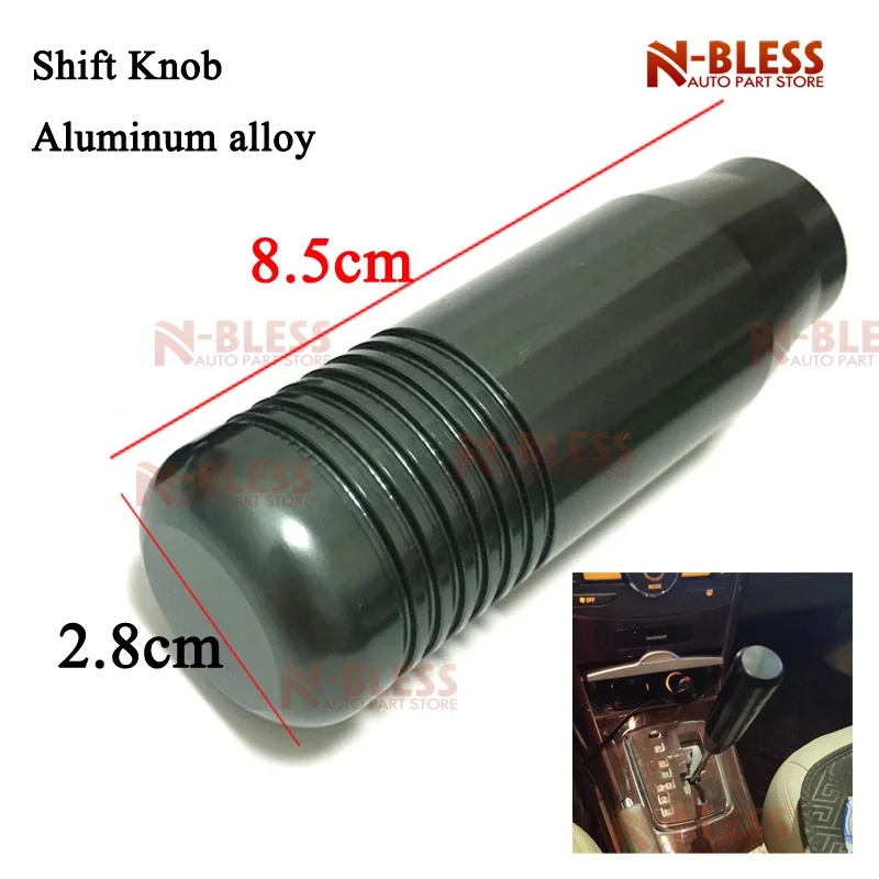 

Universal Manual Gear Shifter Multicolour Auto Shift Knob Fit Shifter Handle Knob 8.5cm Aluminum Alloy Handle Shifter Knob Head
