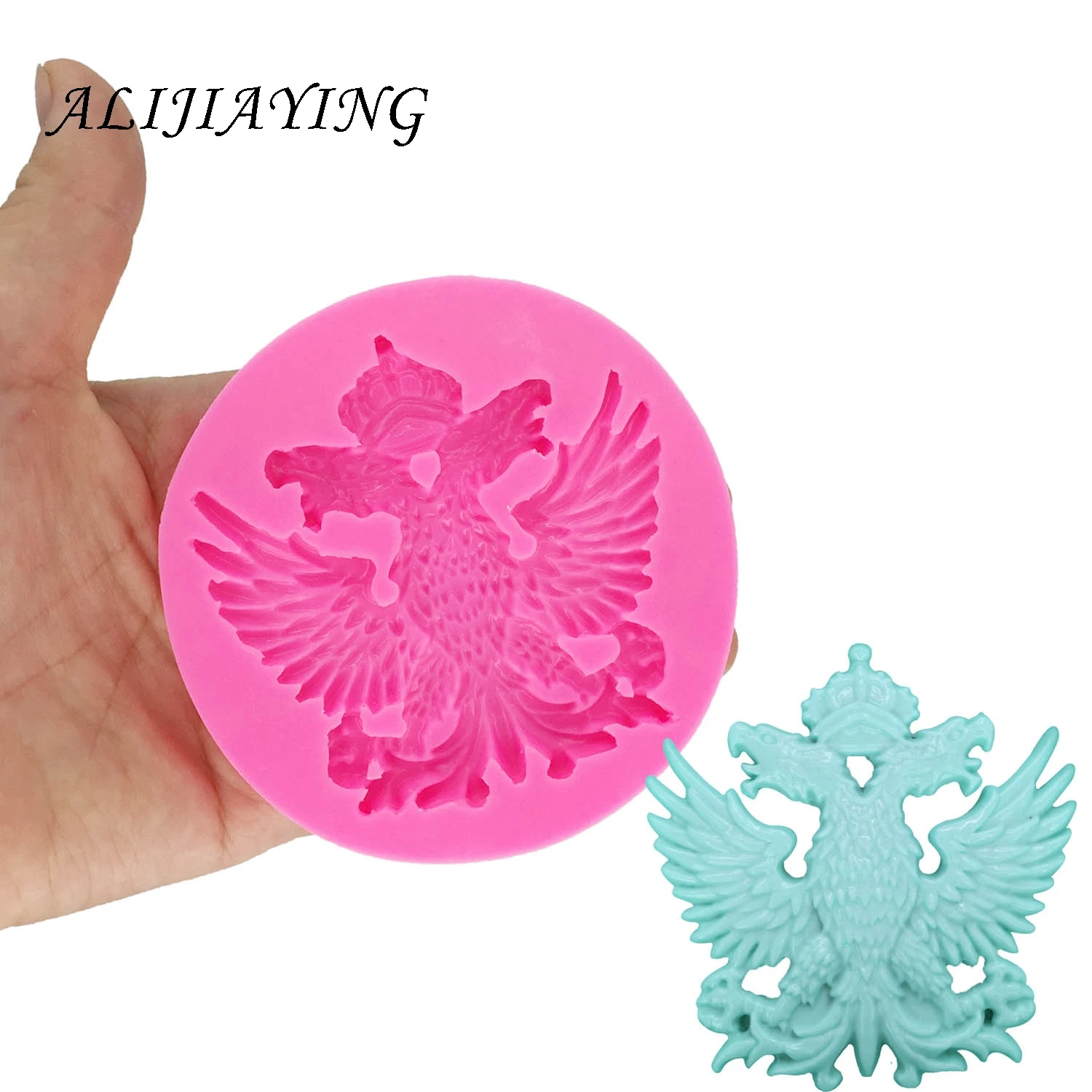 DIY Eagle Silicone формы для сахара Gumpaste Chocolate инструменты украшения тортов из мастики 3D