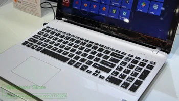 

For Sony VATO SVF15 series f15 fit15e Fit15 SVF15A100C SVF15A16SC 15.6'' 15.5'' Silicone Keyboard film Cover skin Protector