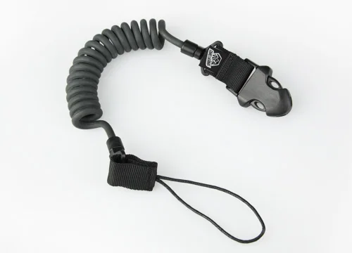 

Canis Latrans Airsoft Gun Sling Tactical Spring Sling Pistol Lanyard Belt Loop for Hunting Rifle gs13-0048