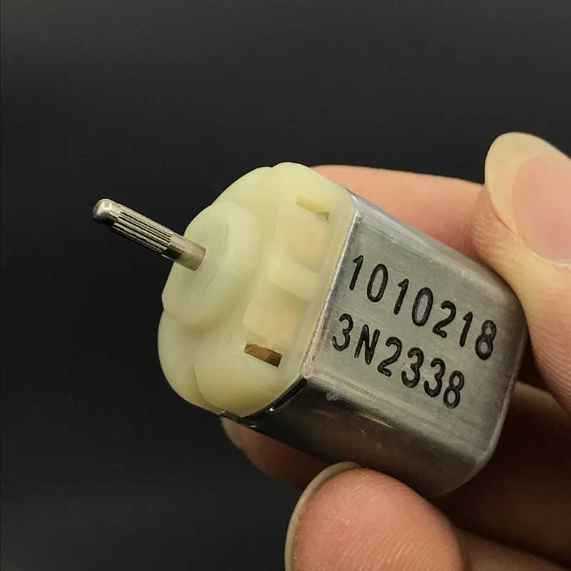Микро двигатель JOHNSON 130 3N2338 6 В ~ 12 задний выходной вал обратная ось мини карбоновый