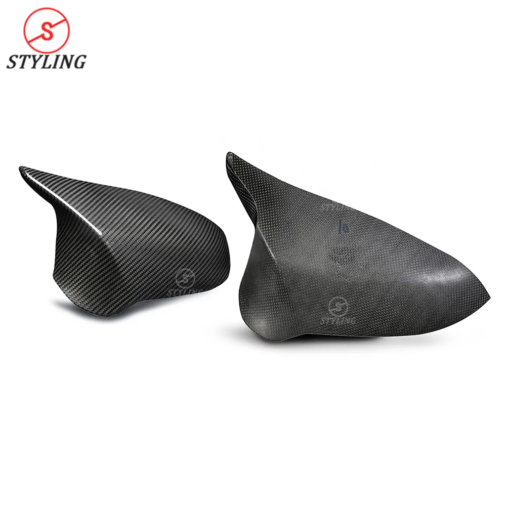 Настоящее M3 M4 боковое зеркало крышка для BMW F80 F82 F83 сухая зеркала заднего вида из