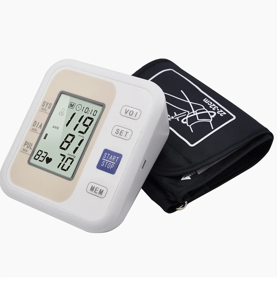 Медицинское оборудование тонометр крови Давление монитор рукоятки прибор для измерения Heart Beat метр аппарат для Давление