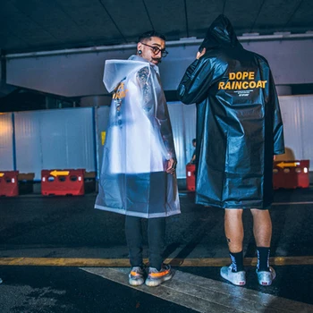 

Waterproof Rain Poncho Transparent Clear Raincoats Girls Men Raincoat Women Adult Windbreaker Capa De Chuva Fashion LZO154