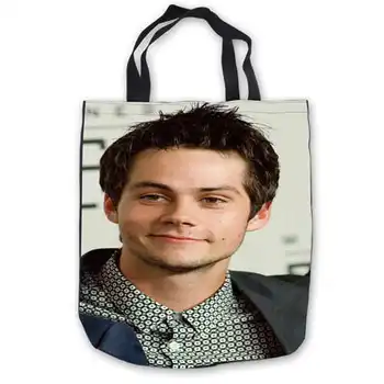 

Custom Canvas Dylan O'brien (15) ToteBags Hand Bags Shopping Bag Casual Beach HandBags Foldable 180911-04-71