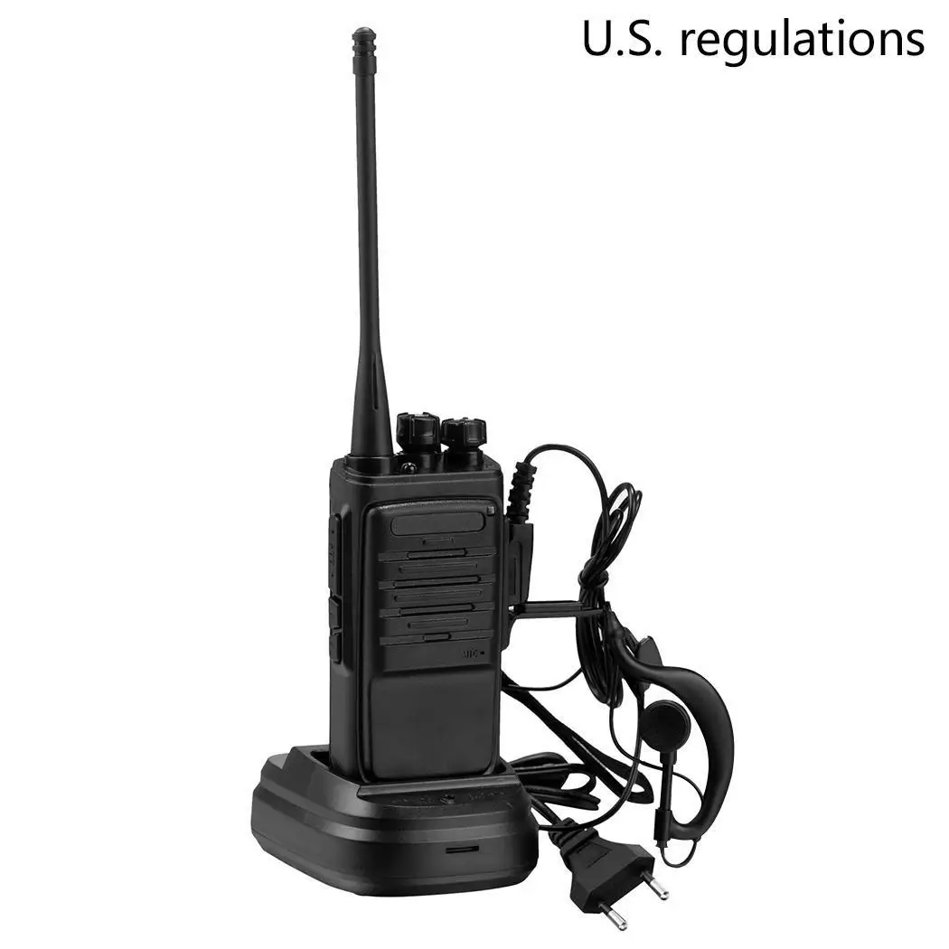 Новый BF 888S 400 470 MHz Walkie Talkie двухстороннее радио Да приемопередатчик да наушник ДА