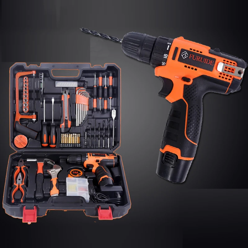 Rechargeable screwdriver set multifunction with Flexible Shaft Cordless