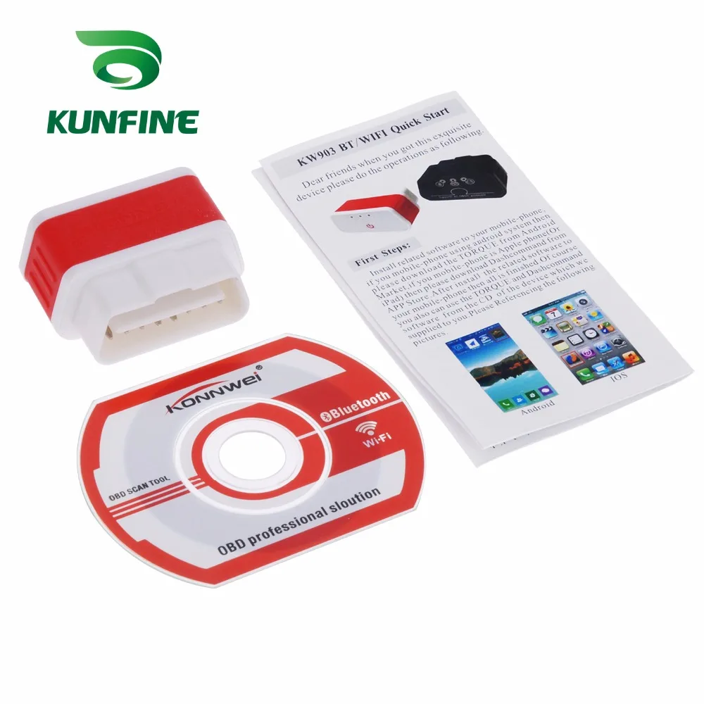 Auto Diagnostic Tool Car engine code Scanner Vehicle fault reader KF-A1189_8226