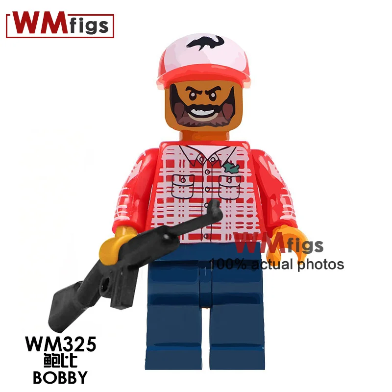 50 шт./партия WM6064 Marshmellow диск DJ рок оружие строительные блоки кирпичи Фредди Меркьюри Футбол Звезда Дети Diy игрушки для детей - Цвет: Оранжевый