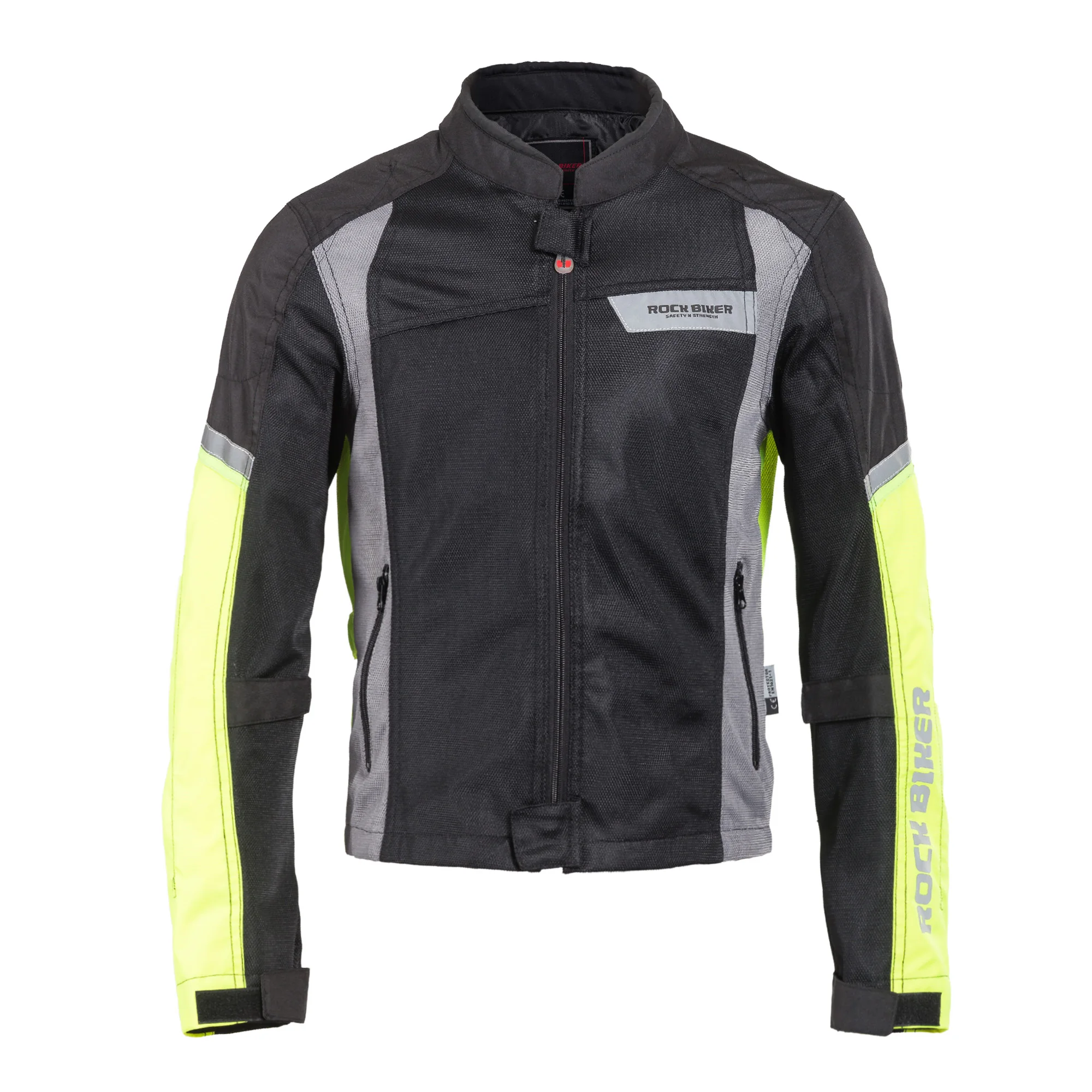 

ROCK BIKER Summer Motorcycle Riding Clothes Men's and Women's Cross-country Equipment Reflective Safety Breathable Jacket.