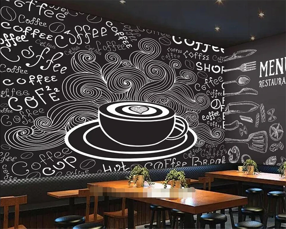 Beibehang Custom Wallpaper American Cofe Cafe Illustration Background Wall Home Decoration Tooling Tv Background 3d Wallpaper Wallpapers Aliexpress Beibehang Custom Wallpaper American Cofe Cafe Illustration Background Wall Home Decoration Tooling Tv Background 3d Wallpaper Wallpapers Aliexpress