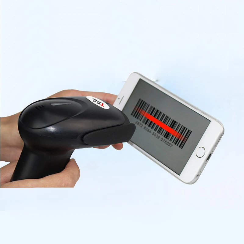 Free shipping M8 Portable CCD Barcode Laser Scanner CCD barcode scanner