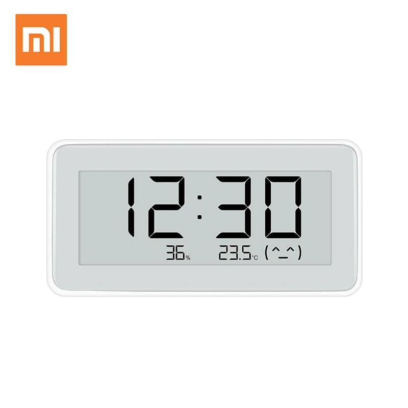 Xiaomi Mijia BT4.0 беспроводной умный электрический цифровой Часы гигрометр термометр электронные чернила измерительные приборы температуры - Цвет: white