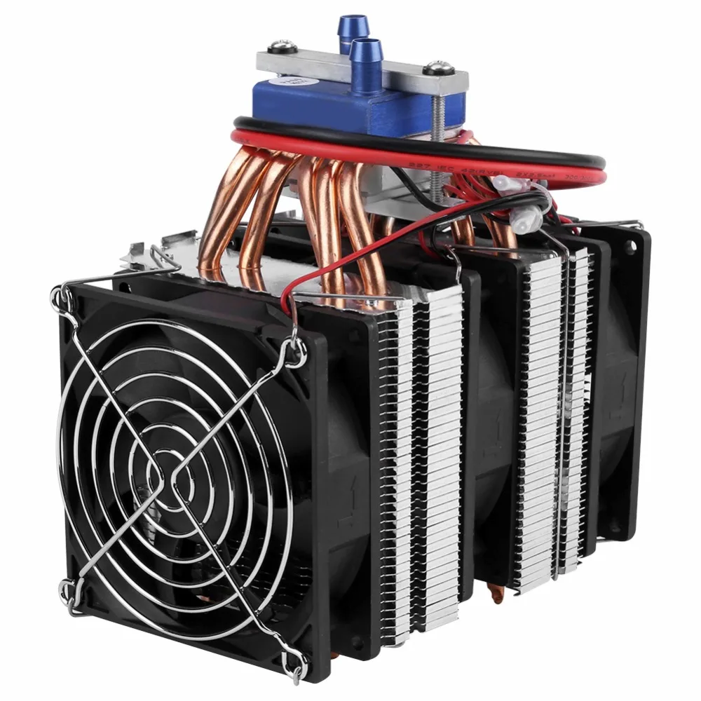 

Newstyle Thermoelectric Cooler Semiconductor Refrigeration Cooling System Water Chiller DIY Cooler Device Kits Inductor for Fish