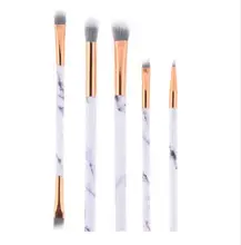 

5pcs/set Pro Soft Marbling Makeup Brushes Set Foundation Concealer Eye Shadow Eyebrow Lip Eyeliner Brush Beauty Tool