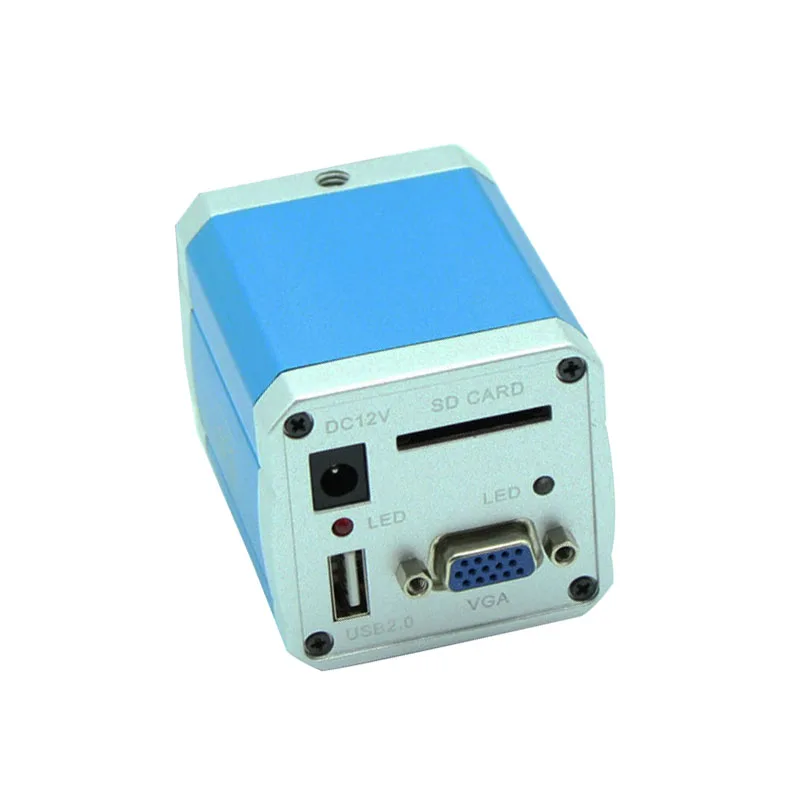

Free Shipping 1080P VGA USB C-mount Full HD Industrial Microscope Camera SD Card Video Recorder