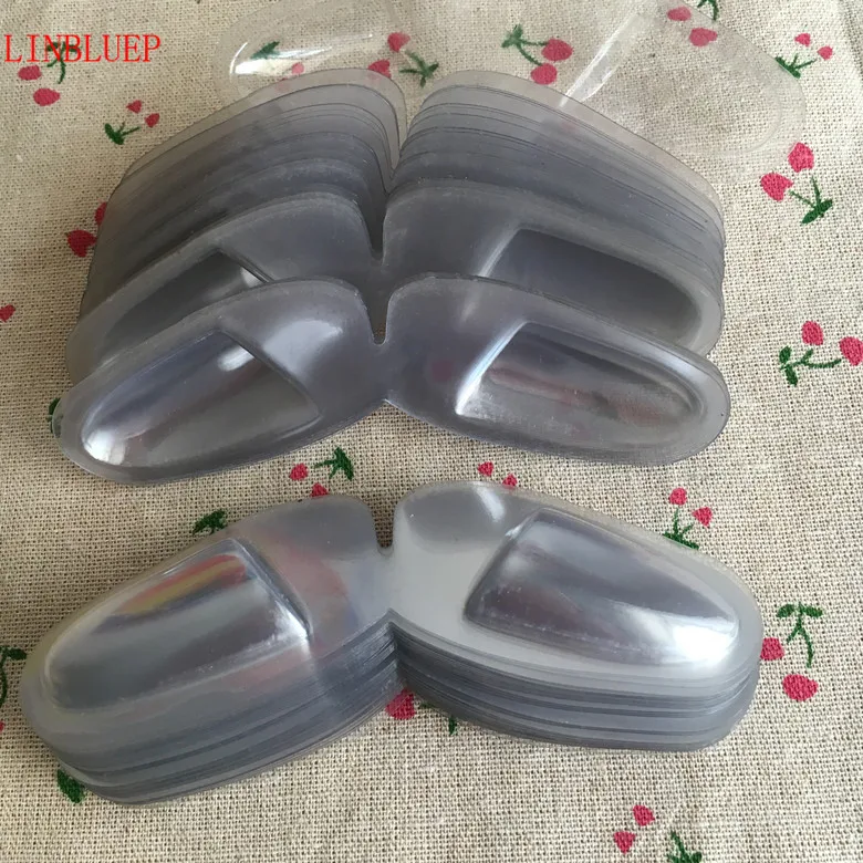 100pcs Pvc Collar Stays, Plastic Shirt Collar Bands Plastic Collar Strip 3.8*13cm Diy Craft