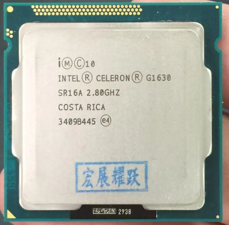 

PC computer Intel Celeron Processor G1630 (2M Cache, 2.80 GHz) Dual-Core CPU LGA 1155 100% working properly Desktop Processor