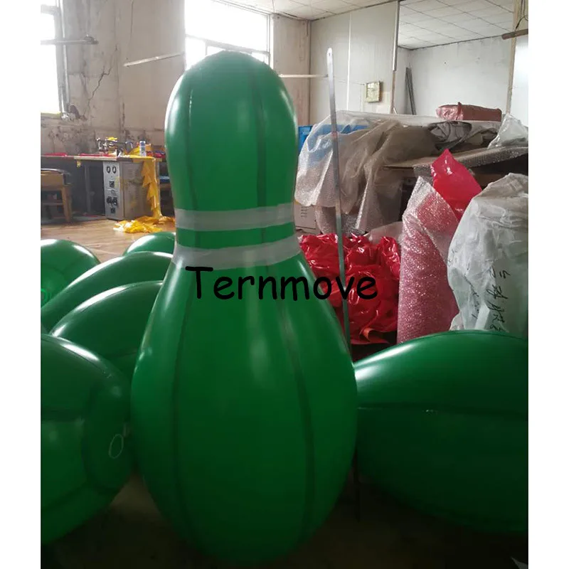 giant inflatable bowling game set