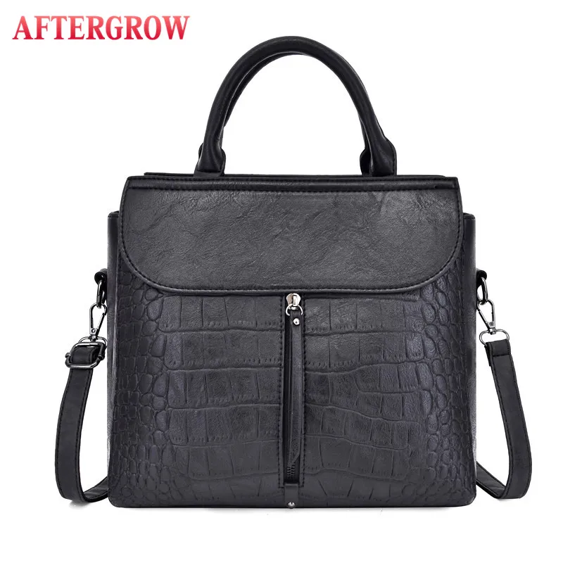

Alligator Ladies Handbag For Women Luxury Hand Bags Female Croco Snake Skin Print PU Leather Shoulder Bag Sac A Main Femme Bolsa