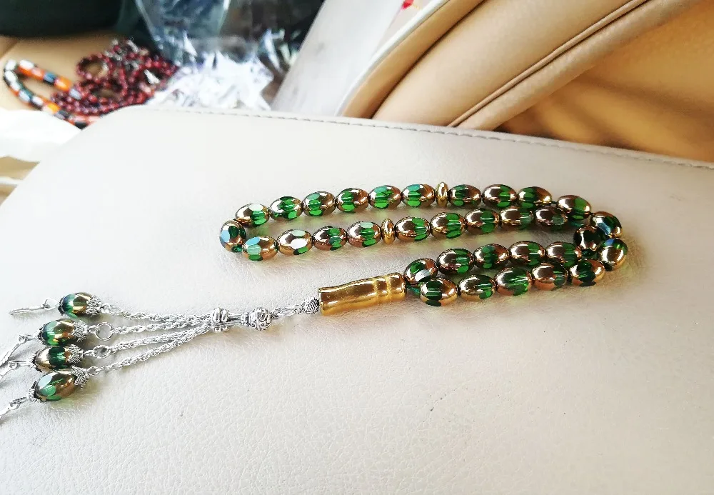 

muslim gift 33 tasbih misbaha tasbeeh masbaha tesbih Allah prayer beads rosary islam gifts sibha subha