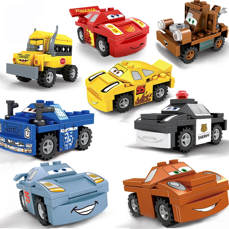 

SLPF Racing Car Compatibie Legoing Building Blocks Toy Assemble Model Kit DIY Educational Children Christmas Birthday Gift B11