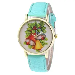 Новые часы с рождественской елкой женские мужские высококачественные модные кварцевые часы унисекс часы женские мужские знаменитые часы