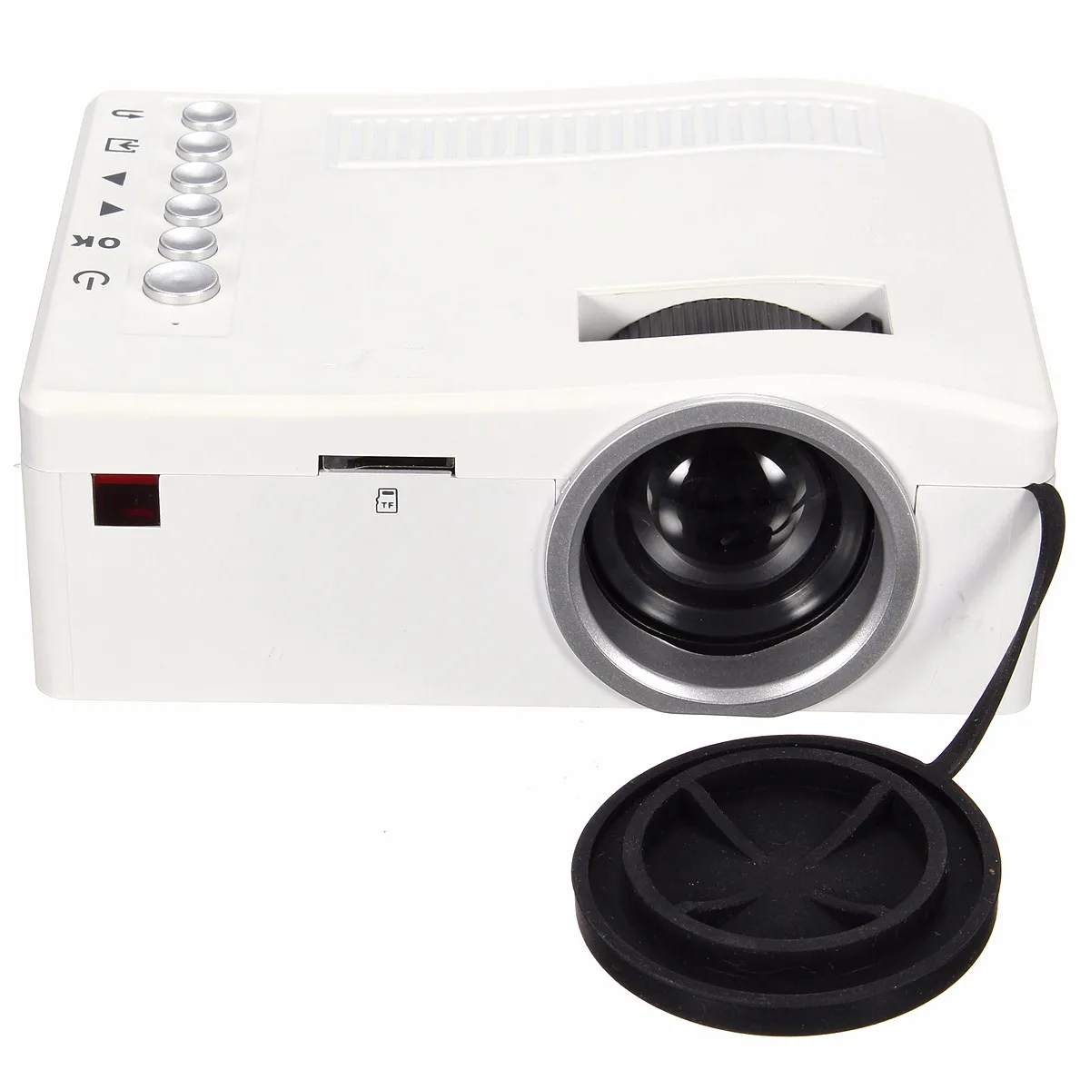 LED Mini Portable 400 Lumen Projector Full HD 1080P 320 x 180 Resolution Home Theater Cinema PC VGA USB SD AV Input HDMI LED Mini Portable 400 Lumen Projector Full HD 1080P 320 x 180 Resolution Home Theater Cinema PC VGA USB SD AV Input HDMI