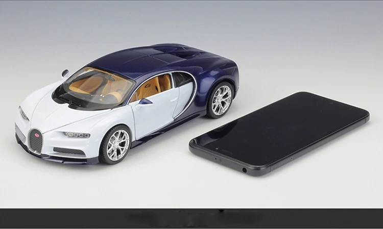 modelo carro bugatti chiron liga de metal