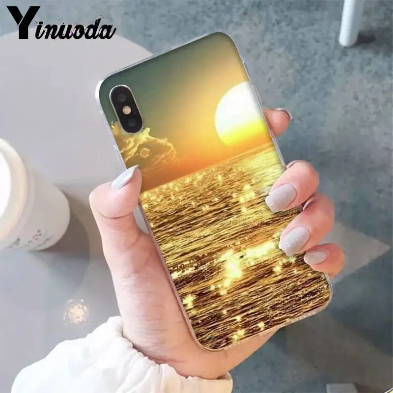 Cute Floral sunset summer beach Sea