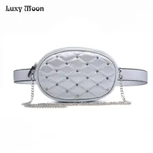 

Luxy Moon Waist Bags Designer Fashion Velvet Leather Handbag Belt Wallets Women's Waistband Bags Handy Fanny Waist Packs ZD650