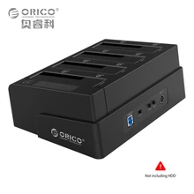 ORICO USB 3.0 to SATA 4 Bay External HDD Docking Station For 2.5&3.5 Inch HDD/SSD 4bay Hard Drive HDD Duplicator/Cloner Function