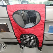 Барьер для собак, барьер для машин, сетка для сидений, ткань для собак, барьер для задних сидений, чтобы держать водителя в безопасности, MYDING
