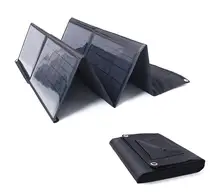 80W Foldable Solar panel 12V Solar Charger for iPhone Sumsung HTC Phones Lenovo HP Dell Acer