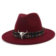 Женская и Мужская шерстяная открытая западная ковбойская шляпа с широкими полями, пастушка, джазовое Конное сомбреро с кисточками, тауренская лента