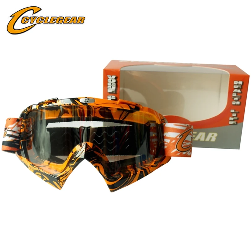 CYCLEGEAR CG08 мотокросса Байк очки, мотоциклетные очки MX Gafas Moto Off дорожные очки крест очки для езды на мотовездиходе