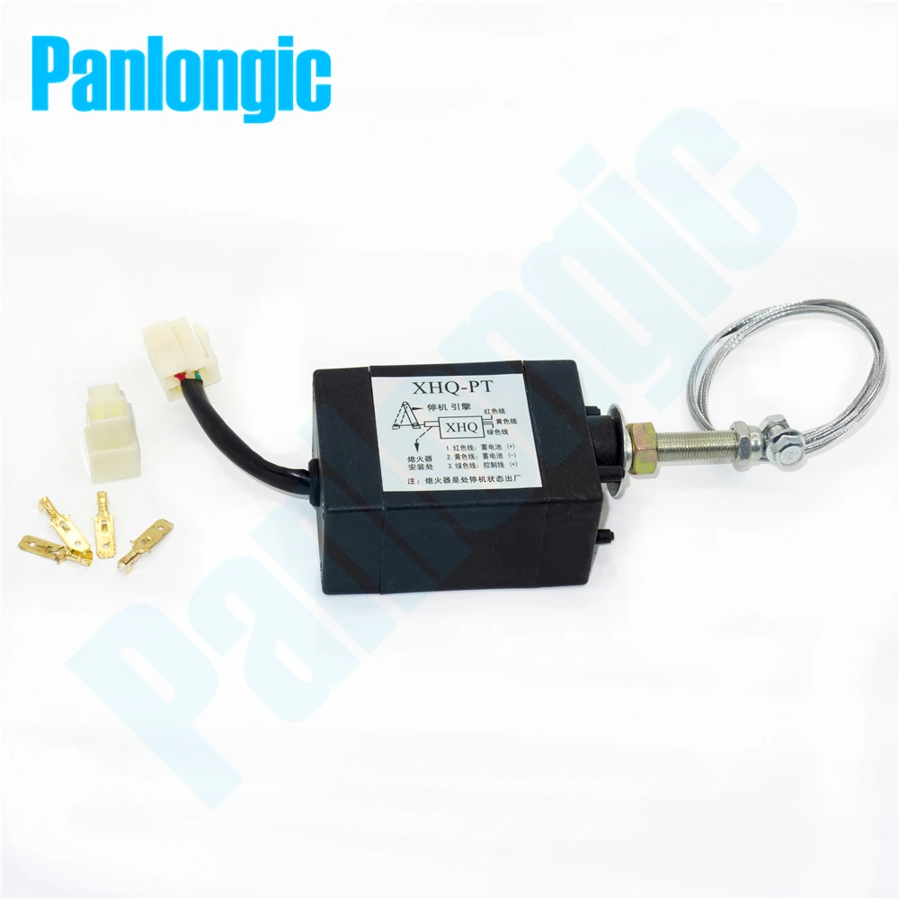 Peças de Motor Solenóide para o Gerador Peças de Reposição Off tipo Puxar Panlongic Xhq-pt 24 Power on Parar Diesel 12 v –