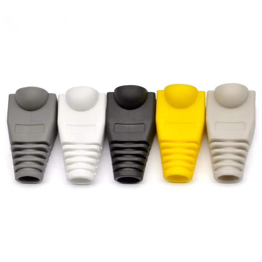 CNCOB environmental protection rj45 8p8c connector jacket cat5e cat6 cable protection sleeve, suitable for cable diameter 6.0mm CNCOB environmental protection rj45 8p8c connector jacket cat5e cat6 cable protection sleeve, suitable for cable diameter 6.0mm