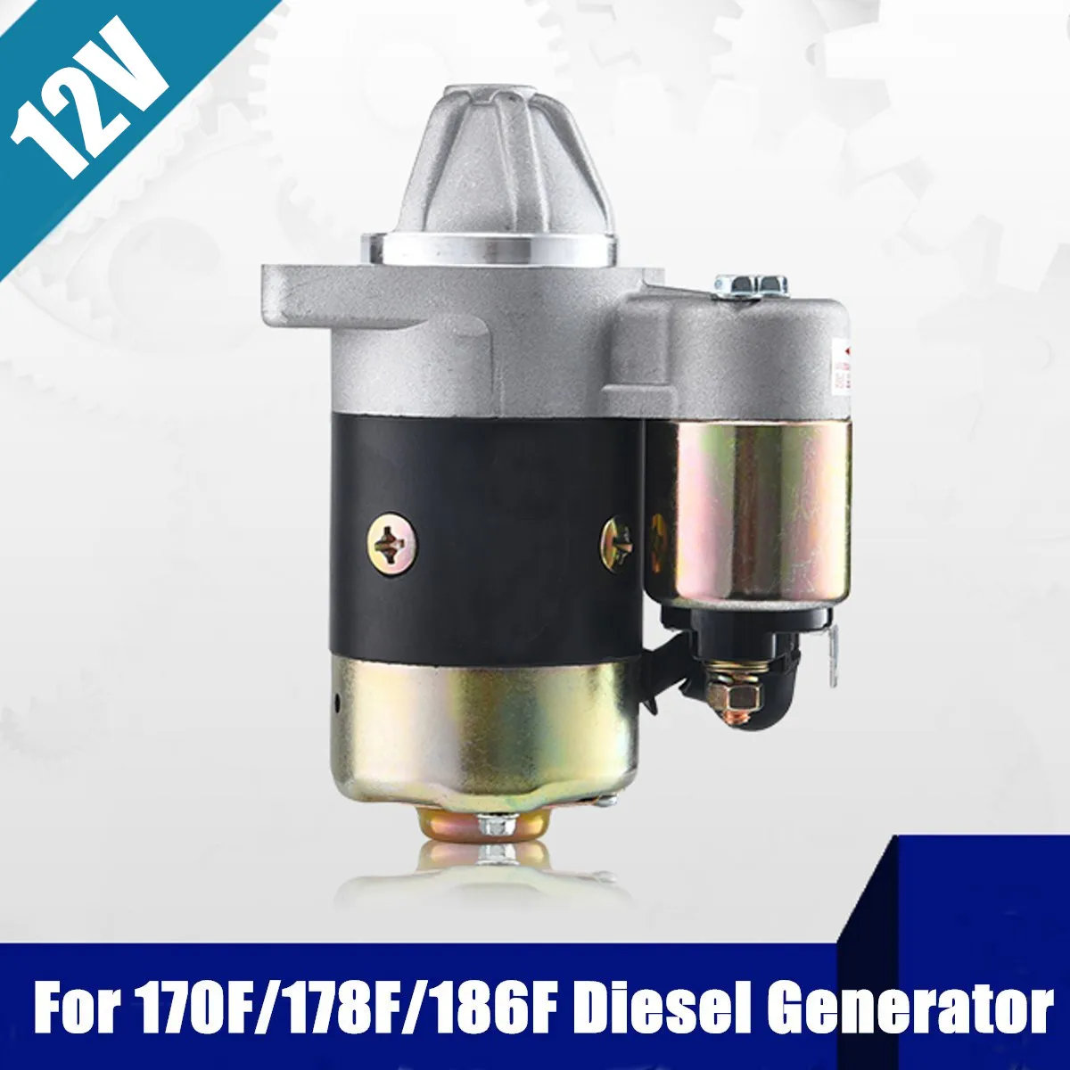 

Diesels Engine Electric Starter Motor Assembly ZT76-414-1 ZT76-414A For Kipor For KAMA