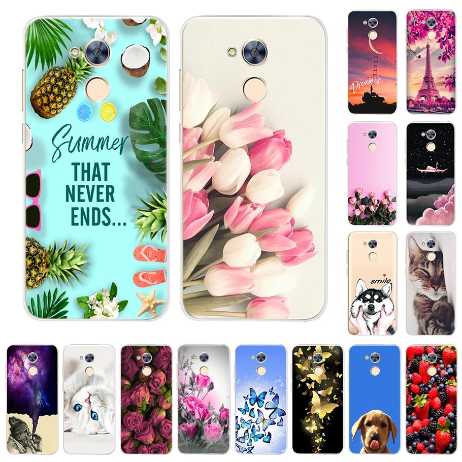 Cover for huawei honor 6a case soft silicone back cover coque protector honor6a housing |