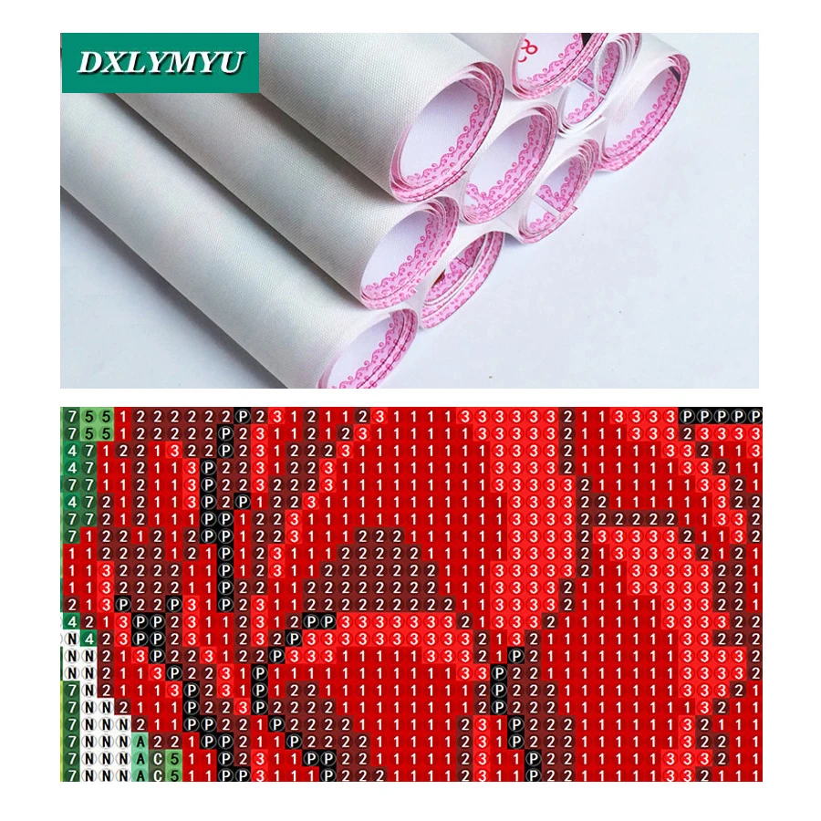 5D Diamond Painting Cross Stitch Romantic str Diamond Mosaic Resin Diamond Embroidery Needlework Full Square Home Decoration