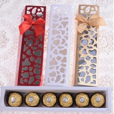 

wholesale 1400pcs wedding luxury hollow macarons container/ chocolate box /candy packaging Freeshipping
