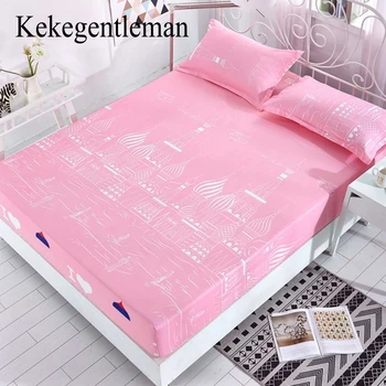 

Fitted Sheet Mattress Cover Printing Bedding With Elastic Band Bed Sheet Flower Printed Bed Linens